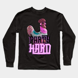 Party Rooster - Get Your Groove On! Long Sleeve T-Shirt